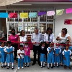 Titular de la SEG, Marcial Rodríguez inaugura instalaciones de Jardín de Niños en comunidad “La Primavera”