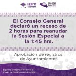 Sesión suspendida de IEPC impide arranques de camapaña a Presidentes Municipales en Guerrero