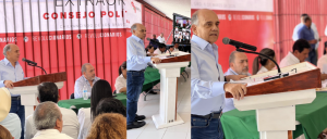 Asiste Manuel Añorve al Consejo Político Estatal del PRI, celebran el 97° Aniversario del Partido