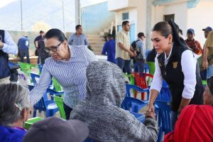 No se dejará solas a las familias; se seguirá trabajando de manera coordinada para preservar la seguridad, atender a la población y fortalecer en la región: Evelyn Salgado Pineda a habitantes de Alcozacán