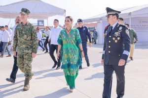 Evelyn Salgado refrenda coordinación con Fuerzas Armadas