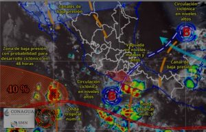 Se pronostican lluvias en varias regiones de Guerrero este martes: SGIRPCGRO 