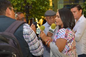 Beatriz Mojica confía en que habrá “piso parejo” para todos los aspirantes de Morena en Guerrero