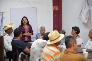 Beatriz Mojica llama a defender la soberanía nacional ante colectivo ES CLAUDIA; La senadora destaca legado de AMLO en Guerrero