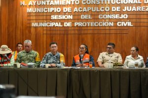 Activa gobierno de Abelina López despliegue preventivo en Acapulco por tormenta tropical Boris