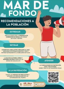 Emite Protección Civil Acapulco aviso preventivo por mar de fondo