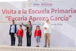 Evelyn Salgado consolida la Revolución Educativa en las escuelas de Guerrero