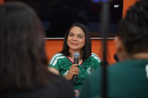 Continuarán asambleas e intensificará recorridos endefensa de la soberanía nacional, anuncia Beatriz Mojica