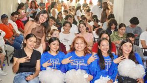 Se reúne Esthela Damián con estudiantes de los Tecnológicos de Guerrero