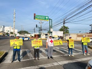 Lleva Movilidad y Transporte programa de concientización vial a la avenida Ruiz Cortines