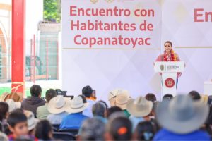 Evelyn Salgado entrega obras en Copanatoyac y Xalpatláhuac, destaca inversiones por más de 150 MDP