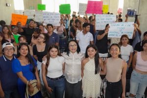 Jóvenes de Guerrero acompañarán a Esthela Damián en asamblea en defensa de la soberanía del 4 de julio en Acapulco