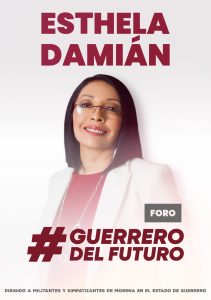 Anuncia Esthela Damián foro sobre el proyecto “Guerrero del futuro”