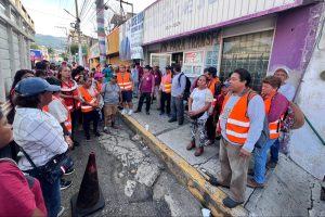 Trabajadores de Servicios Públicos de Acapulco protestan y exigen destitución de coordinador por presunto hostigamiento laboral
