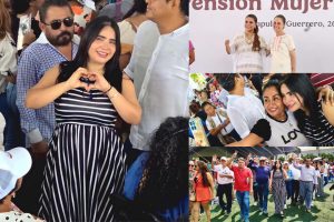 Yoloczin Domínguez acompaña a Claudia Sheinbaum en Acapulco y refrenda respaldo a las mujeres