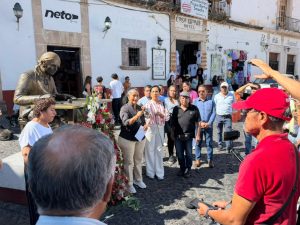 Honra Abelina López memoria de Morelos y llama a mantener ideales de transformación