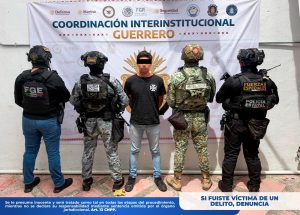 FGEGuerrero detiene a presunto integrante de “La Familia Michoacana” por homicidio de dos policías ministeriales