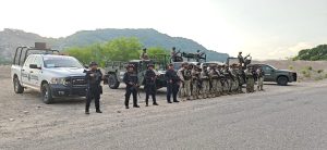 Refuerzan acciones interinstitucionales de seguridad en Los Bayados, Ajuchitlán del Progreso