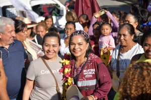 Beatriz Mojica recibe respaldo de fundadores de Morena; plantea proyectos productivos para jóvenes y becas hasta licenciatura