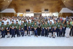 Evelyn Salgado y Fundación BBVA México entregan permios a ganadores de la Olimpiada del Conocimiento Infantil 2026