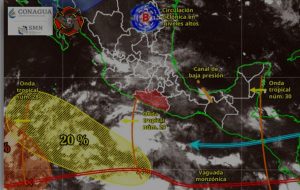 Viernes con pronóstico de lluvia ligera a moderada en las regiones Sierra, Centro y Montaña: SGIRPCGRO