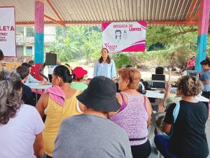 Llega la Brigada Integral Violeta a la 5 de mayo de Acapulco
