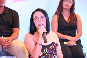 Dirigencia nacional de Morena decidirá cuándo se conocerán los tiempos de la encuesta; Esthela Damián