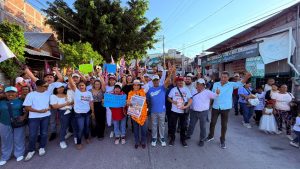 Habitantes de más de 20 colonias de Chilpancingo arroparon y cerraron filas con Beatriz Mojica