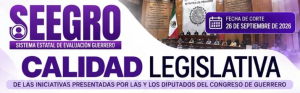 Es Violeta Martínez primer lugar en Calidad Legislativa, de acuerdo a SEEGRO