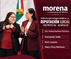 Destaca Violeta Martínez Pacheco como una de las posicionadas para el distrito 06 de cara al proceso electoral de 2027