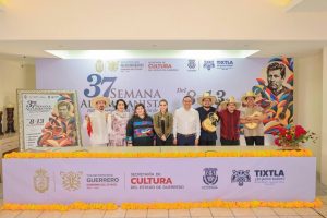 Evelyn Salgado anunció la 37 edición de la Semana Altamiranista en Tixtla, del 8 al 13 de noviembre