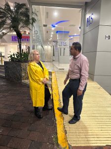 SECTUR Guerrero da seguimiento a la operación turística ante lluvias en Acapulco