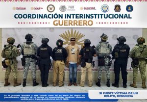 En Chilpancingo, FGE Guerrero detiene a “El Chamaco” por homicidio calificado