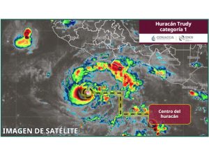 Emitió Gobierno del Estado alertamiento preventivo para los 85 municipios por el huracán “Trudy”