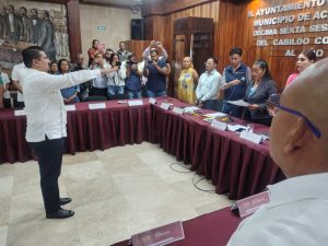 Designa Abelina López a Daniel Sánchez como secretario de Administración y Finanzas